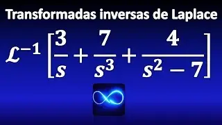 197. Inverse Laplace transforms, examples solved. Sum of fractions