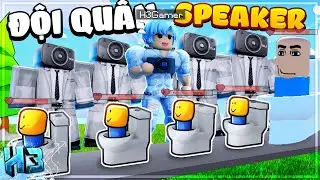 Mình Tạo Ra ĐỘI QUÂN SPEAKERMAN?? BẢO VỆ THẾ GIỚI Skibidi Toilet Trong Toilet Tower Defense | Roblox
