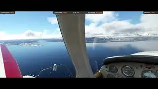 Microsoft Flight Simulator - VFR - Gjogur to Isafjordur - JustFlight Piper Turbo Arrow IV