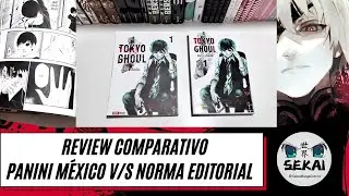 TOKYO GHOUL Review Comparativo - PANINI México v/s NORMA España [SMC]
