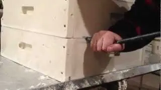 Состояние улика после ста разделений монтировкой