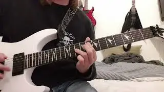 Joy Division - Disorder (guitar cover)