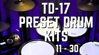 Roland Put Some CRAZY Drum Kits in the TD-17!!