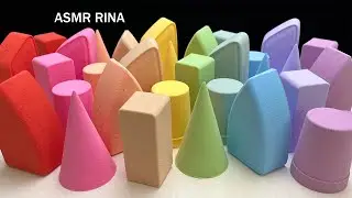 ASMR baking soda rainbow 10 colors