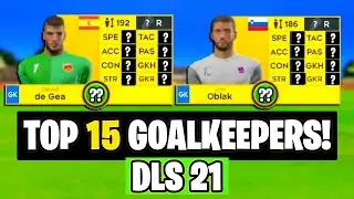 Top 15 Goalkeepers In Dream League Soccer 2021! (Predictions)