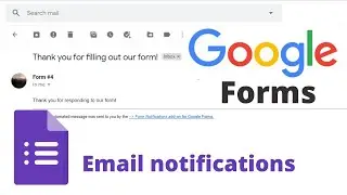 Email notifications for Google Forms