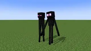 Enderman's Walking Animation Test (MINECRAFT ANIMATION)