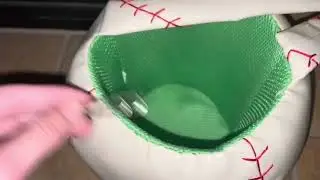 “two objects hunt for easter eggs… YET AGAIN”, but slowed down and each clip is a second long