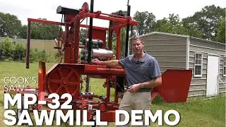 2024 Cooks Saw MP-32 Portable Sawmill Demo