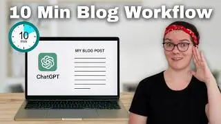 Watch Me Build a Custom GPT Blog Writer in 10 Minutes (That Actually Ranks!)