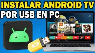 How to Install Android TV on a USB Drive 💻 Turn your PC into a Smart TV (2025 Guide)