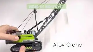 Alloy Crane Alloy Excavator Construction Model Toys