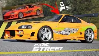 Detailed Fast & Furious Supra mk4 Livery Tutorial! CarXStreet