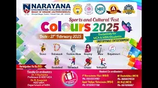 PG students sports and cultural fest -COLORS2025 @NECG_F1