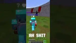 Ah Shit!! | Minecraft Combo #shorts