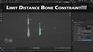 Limit Distance Bone Constraint Blender