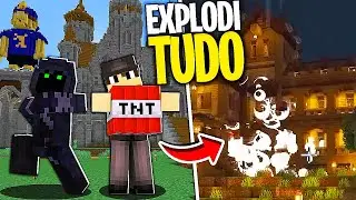 🔥 DESTRUIRAM O MAPA DO FELIPE KKKKK - SAGA MINECRAFT