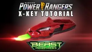 HOW TO MAKE / X-KEY ⚡ POWER RANGERS BEAST MORPHERS TUTORIAL