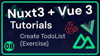 Create Todo List (Exercise) | Nuxt 3 Tutorials #08 | Urdu & Hindi