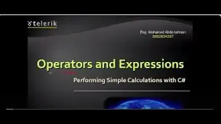 C# Lecture 4 - Operation and Expressions