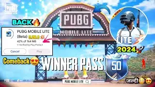 😱Pubg Lite Old 0.28.0🤯 New Comeback Update 2024 | Pubg Mobile Lite 0.28.0 System Update 2024 🔥