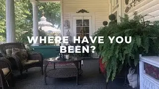Where have you been? New routine, wedding, eBay and gardening.