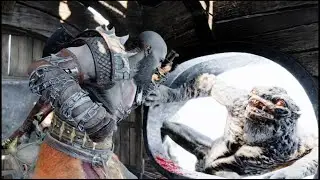 Train attack scene ( God of war ragnarok )