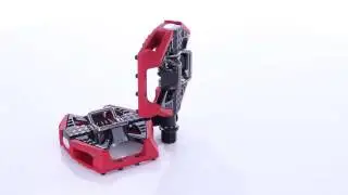 Crank Brothers Doubleshot 3 Pedals -red/black