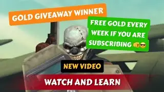 NEW #GOLDGIVEAWAYVIDEO AND WINNER FROM LAST #mrmvptacticool