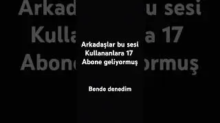deneyelim o zaman