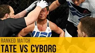 EA Sports UFC 2 | Miesha Tate vs Cris Cyborg | Online Ranked Match