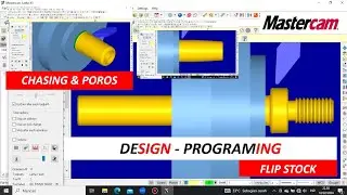 MASTERCAM PART HANDLE PEMUTAR || Jobsheet UKK Teknik Pemesinan 2024 || Design & Programming