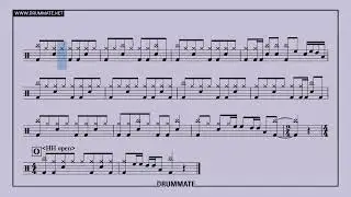 Demon Slayer Opening 2 (★★☆☆☆) Drum Sheet Music