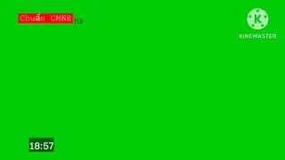 Chuẩn CMNR Time Signal 19h Timer Clock Full Green Screen