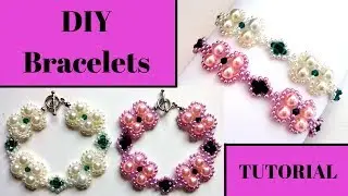 ✅How to make elegant diy bracelets.  🔔Easy beading tutorial