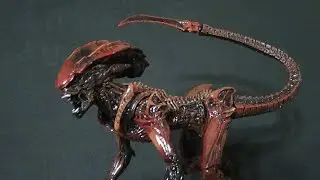Prowler Alien NECA Aliens Fireteam Elite Xenomorph Action Figure Toy Review