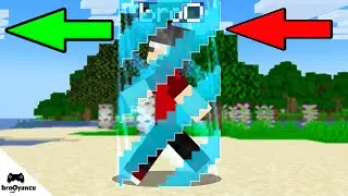 BRO OYUNCU YÜRÜDÜKÇE ALAN BÜYÜYOR - Minecraft