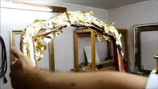 Immitation Gold Leaf Application - Some detailes