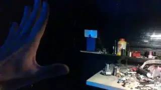 IR contactless switch on microcontroller