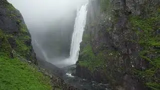 Norway Nature 4k HD - Vøringsfossen waterfall - DJI Fly 2 Mini