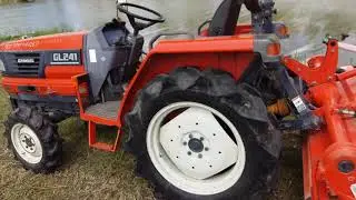 Легендарный японский трактор Kubota GL 241  максималка !!!
