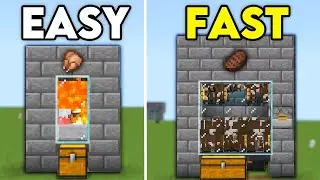 3 BEST FOOD FARMS FOR BEGINNERS in 1.21 Minecraft Bedrock!