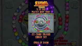 x33 Chains Through SunGod 5673 | Zuma Deluxe 32-Bit DLP #Shorts Version