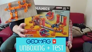 Les enfants testent :  Le Coffret Geomag Mechanics Gravity 115 pièces