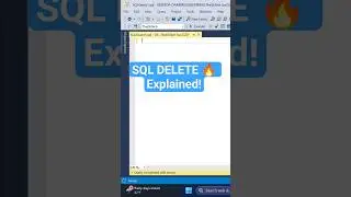 SQL DELETE Command Explained in 1 Minute | SQL Tutorial 