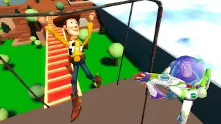 Gmod Toy Story Ragdolls [ Jessie | Woody | Buzz ] vol.9