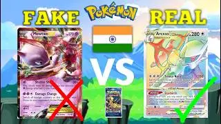 HOW TO SPOT FAKE POKEMON CARDS IN INDIA🇮🇳