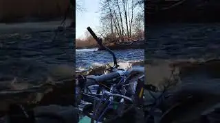 зимний сплав по реке Гусь порог экстрим