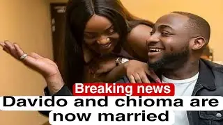 Update! Davido and chioma finally got married secretly.