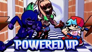 Powered Up but Majin Sayori & Monika.exe Sings it🎶⚡ (FNF Sonic.exe Mario Mix Cover)